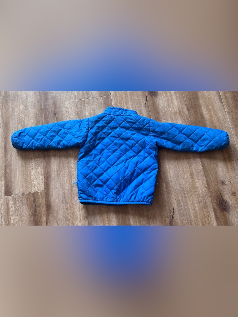 Patagonia Light Blue Kids Jacket - Logo Detail - Picture 2 of 4